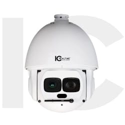 One of IC Realtime&apos;s new I-Sniper IP PTZ cameras.