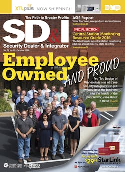 SD&I Oct. 2016 Cover Story: How three security integration firms have taken advantage of ESOPs to put ownership of the business into the hands of the people who care about it most SD&I Oct. 2016 Cover Story: How three security integration firms have taken advantage of ESOPs to put ownership of the business into the hands of the people who care about it most
