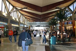 Inside the Terminal 4 S2 Concourse at Phoenix Sky Harbor Airport Inside the Terminal 4 S2 Concourse at Phoenix Sky Harbor Airport