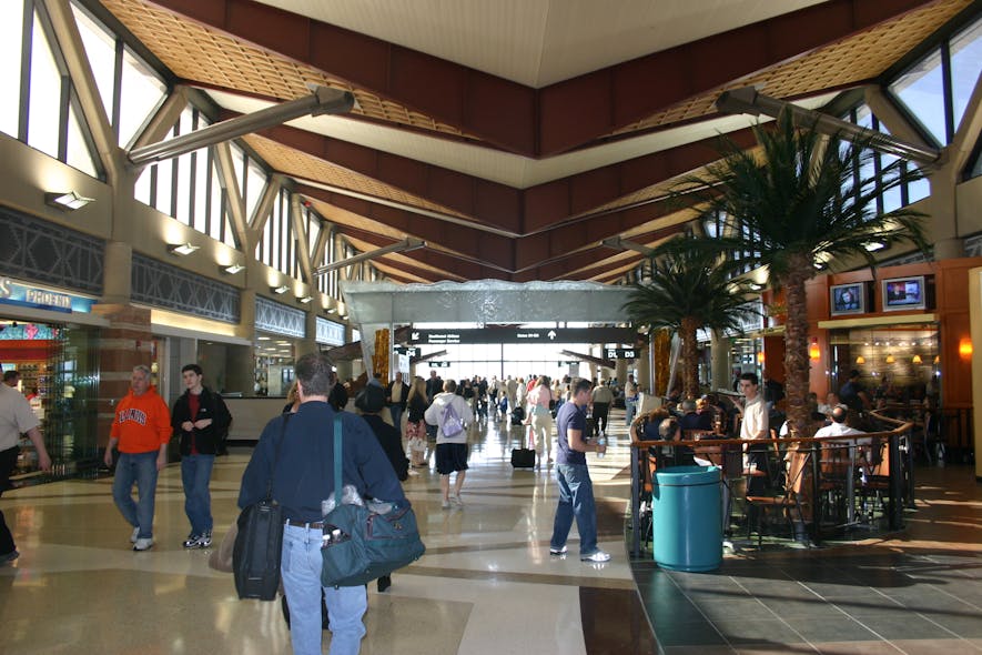 Inside the Terminal 4 S2 Concourse at Phoenix Sky Harbor Airport