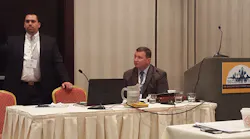 Ryan Boros (L), Security Manager of RNG Park, the home of the Houston Texans, and Lt. Samuel Hood of the Baltimore Police Department's Citiwatch Video Surveillance program, will both be speaking again at Secured Cities 2016.