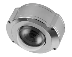 The camera boasts an IP69K rating, the highest protection rating available against weather, water and dust, as well as an IK10 rating against vandalism. It can be washed with high-pressure jets of more than 1,000psi at up to 80 degrees Celsius, enabling them to withstand demanding environments, such as food processing areas, industrial and chemical plants, vehicle wash stations, ports and marine applications. In addition to this resilience, the premium material and stylish design make the camera a complement to prestige architecture.