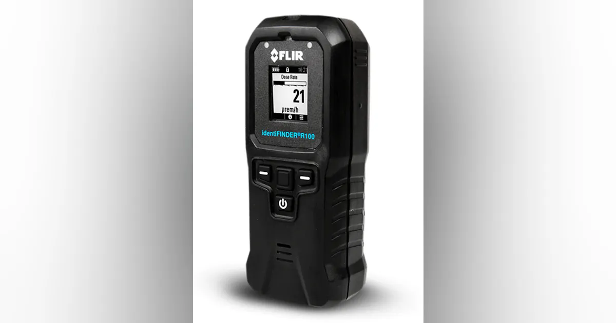 Flir R400 Identification FLIR identiFINDER R100 Personal Radiation Detector | Security Info Watch