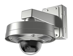 The new stainless AXIS Q3505-SVE Mk II fixed dome camera, pictured above, from Axis Communications is one of several new Q35 Series models recently introduced by the company. The new stainless AXIS Q3505-SVE Mk II fixed dome camera, pictured above, from Axis Communications is one of several new Q35 Series models recently introduced by the company.