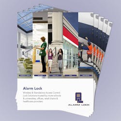 The new full line catalog is available to download at www.alarmlock.com or call 1-800-645-9445 and specify Catalog no. ALA112T. The new full line catalog is available to download at www.alarmlock.com or call 1-800-645-9445 and specify Catalog no. ALA112T.