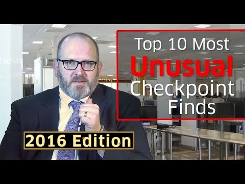 Video: The TSA's top 10 most unusual finds in 2016