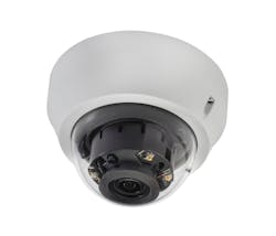 Toshiba's IKS-WR7413 IP dome camera. Toshiba's IKS-WR7413 IP dome camera.