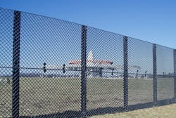 The ANC fence system is made up of a proprietary composite blend of non-conductive materials configured to increase the strength to weight ratio and greatly improve the level of security.