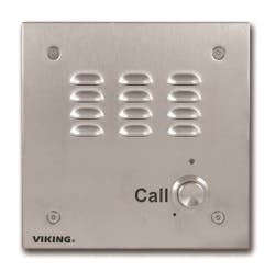 Viking's new E-30-IP entry phone. Viking's new E-30-IP entry phone.