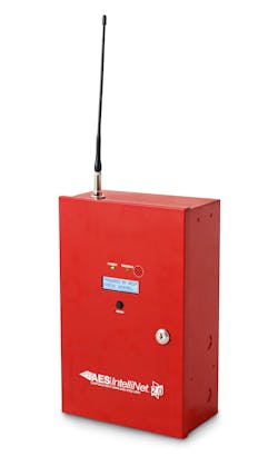 AES model 7707 fire panel | Security Info Watch