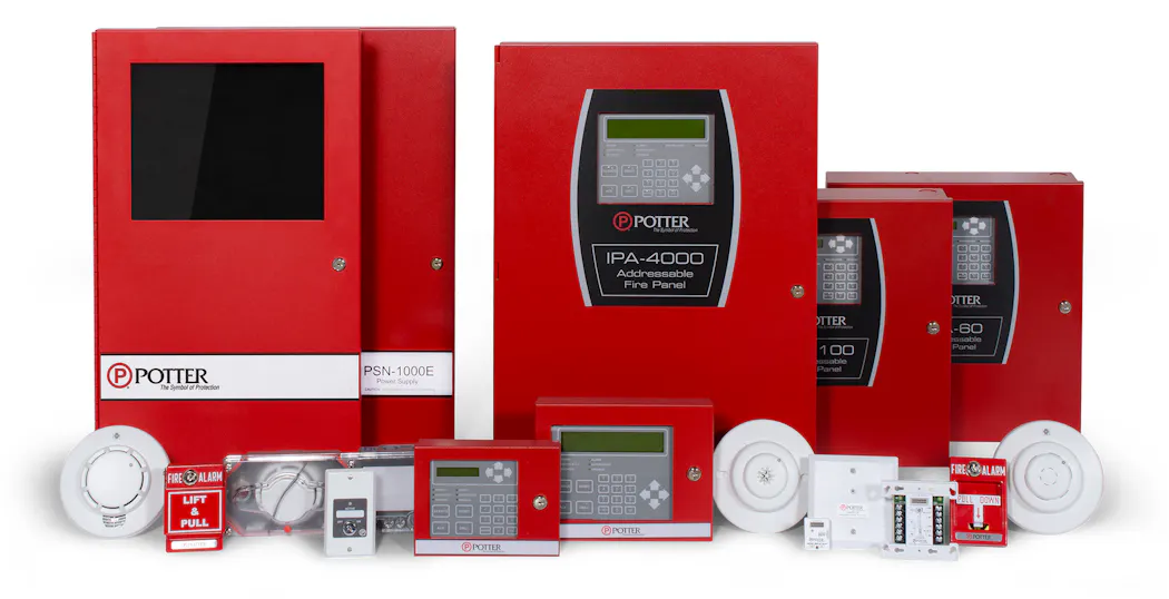 Potter's IPA Series Addressable Fire Panels | Security Info Watch