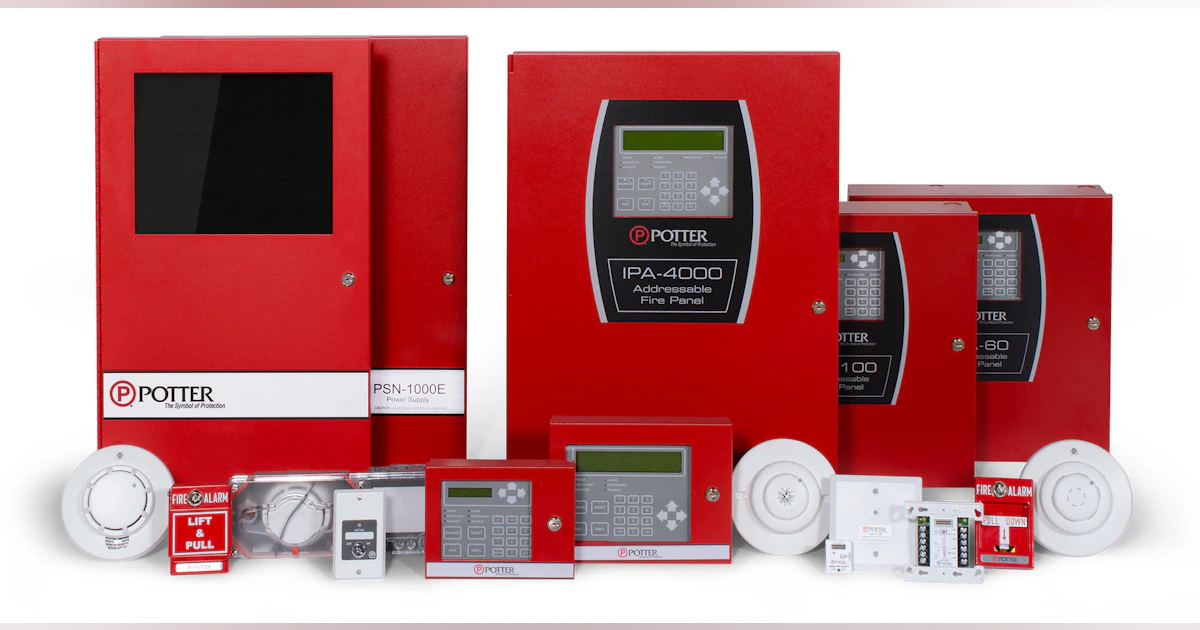 Ipa Panel Potter's IPA Series Addressable Fire Panels | Security Info Watch