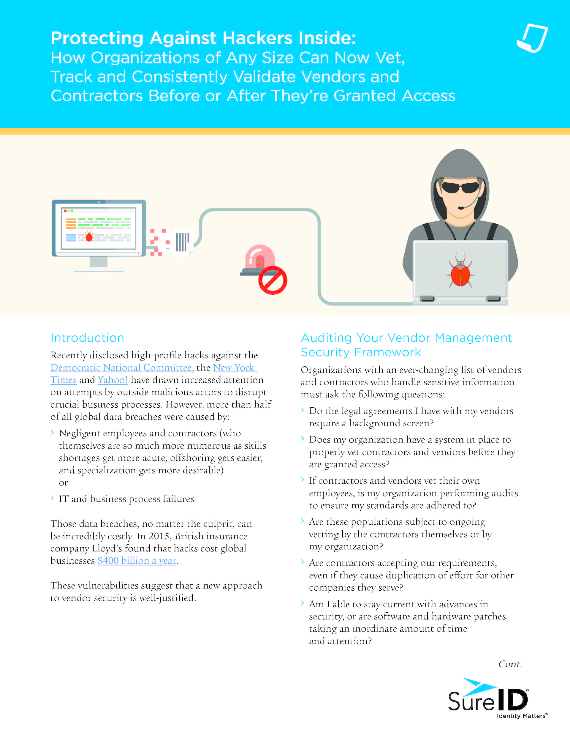 Sure Id Closing Vendor Management Security Loopholes White Paper Final21121 Page 1 58a3a73796456 58a483bc46a47