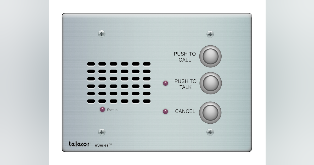 Telecor's eSeries Intercom & Paging System | Security Info Watch