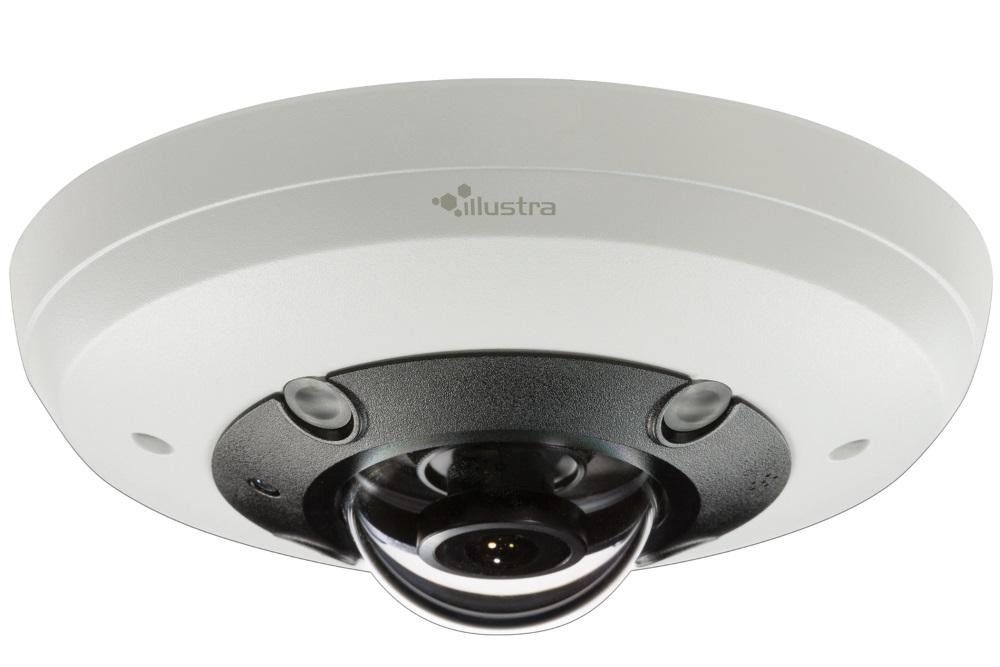 The new Illustra Pro 12MP Fisheye camera.