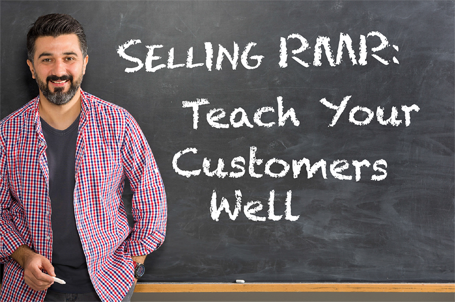 Start the education process now, because it will be too late when a proposal is due