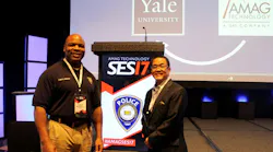 SES Keynote speaker, Yale University, Director of Public Safety and Chief of Police, Ronnell Higgins and AMAG Technology, President, Kurt Takahashi.