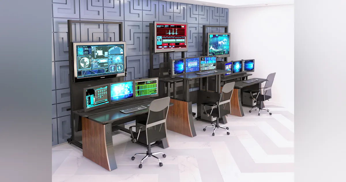 Winstead Racks Winsted's Impulse Linear Dual Sit/Stand Consoles | Security Info Watch