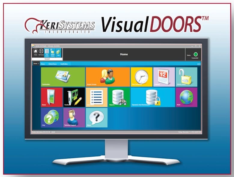 Visual Doors, by Keri is a fresh vision of how access control can look to a user of the system, and streamlines the operation for day-to-day operators.