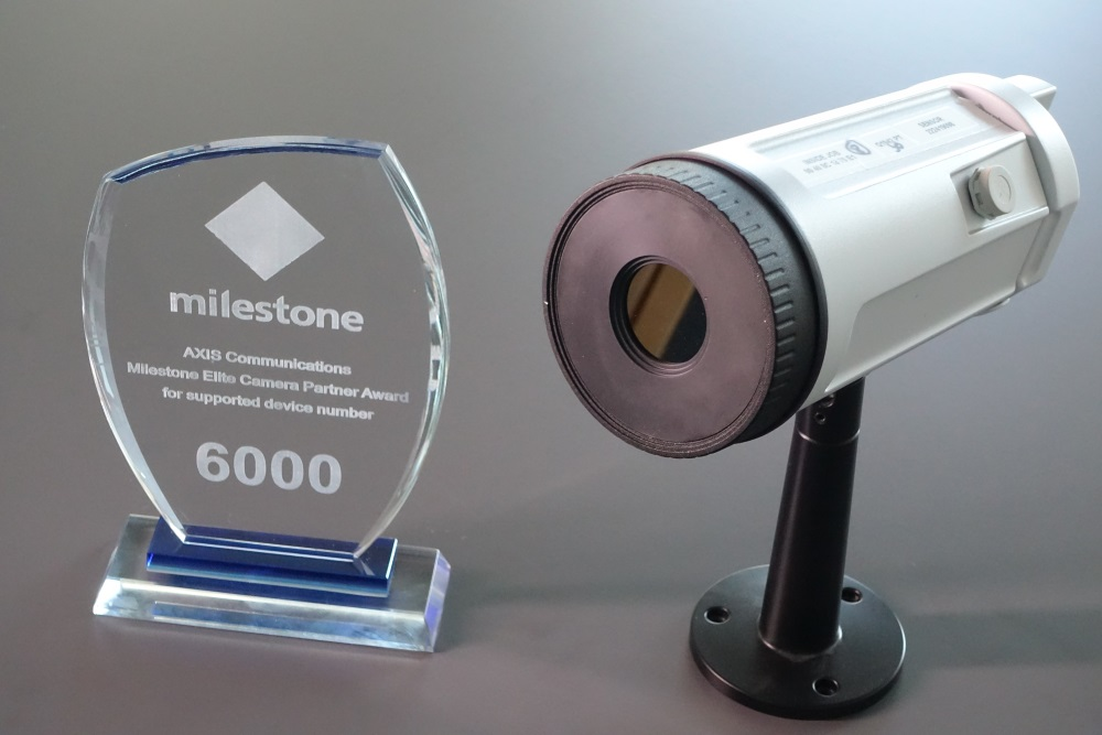 Device Pack 9.0 for Milestone XProtect video management software gives support for more than 6,000 devices. An award for camera number 6,000 was awarded to Axis Communications at Milestone Community conference.