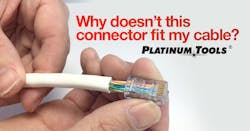 Cat6 cable should be interoperable with Cat6 connectors. It should be simple but cable changes are making it hard to terminate with existing Cat6 RJ45 connectors. It’s a common problem and the reason is simple. Cat6 cable can vary and is built to meet performance standards. It can have thicker insulation, larger conductors, tighter twisted pairs and a variety of shielding and grounding arrangements. Cat6 cable should be interoperable with Cat6 connectors. It should be simple but cable changes are making it hard to terminate with existing Cat6 RJ45 connectors. It’s a common problem and the reason is simple. Cat6 cable can vary and is built to meet performance standards. It can have thicker insulation, larger conductors, tighter twisted pairs and a variety of shielding and grounding arrangements.