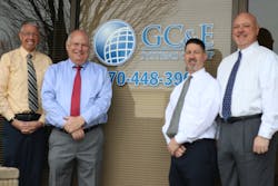 The management team at GC&E Systems Group includes, from left: Ed Ferrell, senior vice president; Jim Mann, vice president of security; Larry Williams, director of operations, and Dan O’Sullivan, CEO. The management team at GC&E Systems Group includes, from left: Ed Ferrell, senior vice president; Jim Mann, vice president of security; Larry Williams, director of operations, and Dan O’Sullivan, CEO.