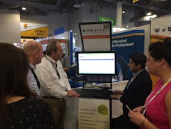 WeSuite demos its software at ISC West. WeSuite demos its software at ISC West.