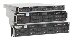 March Networks&apos; new 9000 Series IP Recorders.