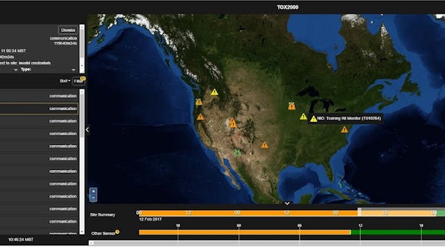 The SpotterCOP (Common Operational Picture) situational awareness management system empowers security personnel to monitor and manage complex distributed perimeter security installations with large numbers of sites, radars, and cameras.