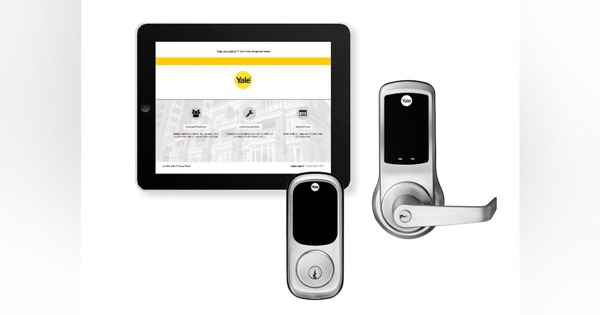Yale MultiFamily Solution featuring Accentra lock management software Security Info Watch