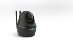 Wireless indoor security camera