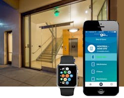 EntraPass Go Pass for the Apple Watch extends the power of the EntraPass go Pass mobile phone application to the iOS Apple Watch environment. EntraPass Go Pass for the Apple Watch extends the power of the EntraPass go Pass mobile phone application to the iOS Apple Watch environment.