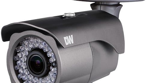 Digital Watchdog&apos;s MEGApix 4MP License Plate Recognition Bullet Camera.