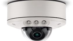 The MicroDome G2 with IR provides outstanding around-the-clock surveillance for both indoor and outdoor applications.