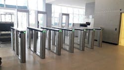 Mexican financial group, Banorte, has standardized on Boon Edam’s Swinglane 900 optical turnstiles and Winglock access gates at its new headquarters in Monterrey, the Koi Tower, and a major location in Mexico City. Mexican financial group, Banorte, has standardized on Boon Edam’s Swinglane 900 optical turnstiles and Winglock access gates at its new headquarters in Monterrey, the Koi Tower, and a major location in Mexico City.
