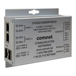 The ComNet Port Guardian feature has the capability to physically disconnect a port if unauthorized access is detected.