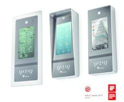 The new panel comes with a host of premium features, including a quality 7-inch color touch screen and personalization options, making it suitable for more sites than ever before. Ideal for a range of applications, including commercial buildings, leisure facilities and hotels, the advanced functionality and intuitive operation of Net2 Entry Touch means installers can now offer their customers a premium security option as part of the Net2 Entry range.
