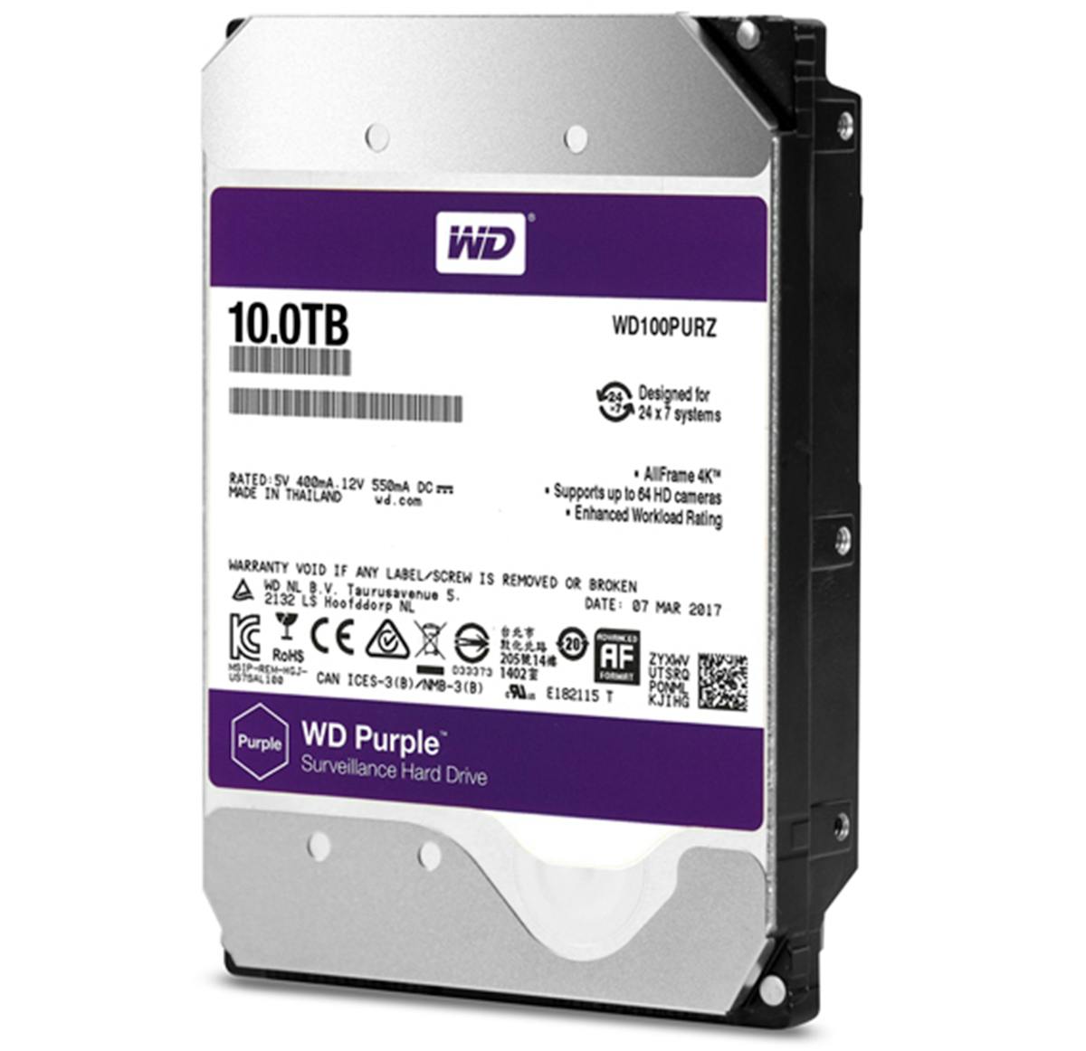 StorageReview WD Purple 10TB 591ef62d48e9f