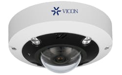 Vicon has introduced a new line of 6MP and 12MP panoramic cameras.