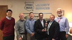 Jesse O'Kane of Per Mar and Brandon Heck of Salient. Jesse O'Kane of Per Mar and Brandon Heck of Salient.