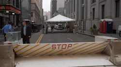 Fremont, Calif. recently purchased 12 portable vehicle barriers like the one pictured above from Delta Scientific.