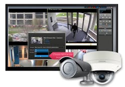 Hanwha Techwin America recently announced that its flagship camera line, Wisenet X, is now certified with Genetec Security Center 5.6 SR1 utilizing H.265 and WiseStream technology. Hanwha Techwin America recently announced that its flagship camera line, Wisenet X, is now certified with Genetec Security Center 5.6 SR1 utilizing H.265 and WiseStream technology.