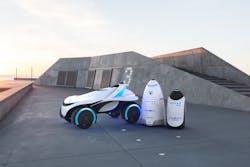 Security robotics developer Knightscope, maker of the K7, K5, K3 units pictured above, recently announced that it has secured a $3 million strategic investment from Konica Minolta.