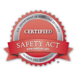 The U.S. Department of Homeland Security (DHS) has certified Shooter Detection Systems' Guardian Indoor Active Shooter Detection System under the SAFETY Act (Support Anti-terrorism by Fostering Effective Technology). The U.S. Department of Homeland Security (DHS) has certified Shooter Detection Systems' Guardian Indoor Active Shooter Detection System under the SAFETY Act (Support Anti-terrorism by Fostering Effective Technology).