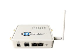 Observables' IOBOT signal router can take in any type of electronic signal and convert it to virtually any other kind of RF or wire-line signal. Observables' IOBOT signal router can take in any type of electronic signal and convert it to virtually any other kind of RF or wire-line signal.