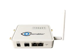 Observables&apos; IOBOT signal router can take in any type of electronic signal and convert it to virtually any other kind of RF or wire-line signal.