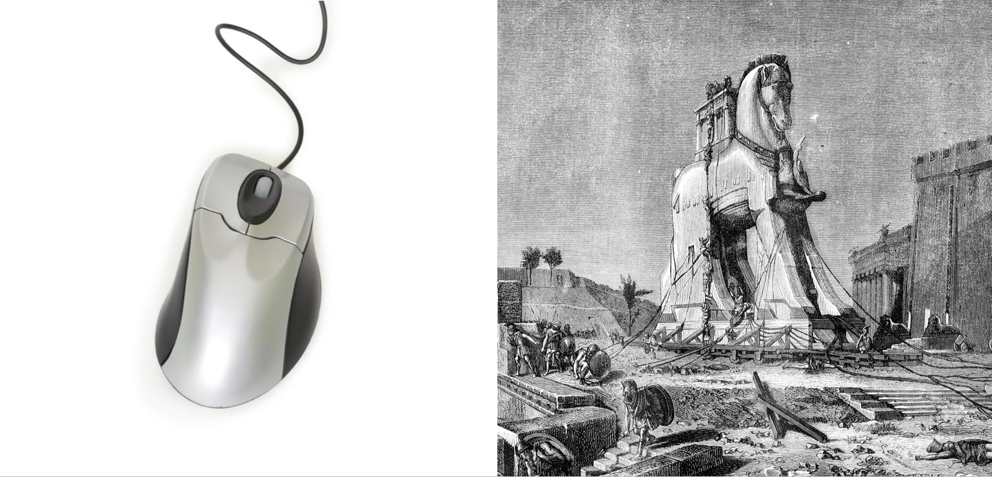 To understand how a device could plausibly be implanted in a system, consider how the ancient Greeks conquered Troy with the Trojan Horse.