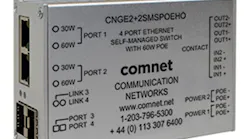 Port Guardian is a firmware-based feature that comes standard with ComNet’s newest self-managed ethernet switches.