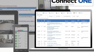 The Connect ONE module was designed in response to end-user customers looking for streamlined methods to track critical event responses, incidents and repair tickets at one or multiple locations. The module interfaces directly with the Connect ONE security system application or can be deployed as a standalone service, requiring no control or on site equipment.