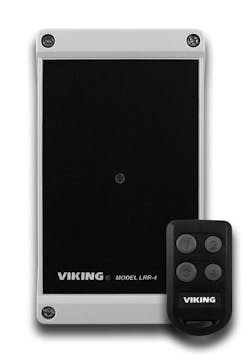 The LRT-4 and LRR-4 work together with a variety of Viking products to provide relay control from up to 400 feet away. The LRT-4 and LRR-4 work together with a variety of Viking products to provide relay control from up to 400 feet away.